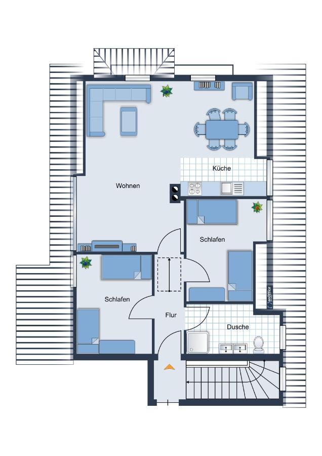 Ferienwohnung Britta Вик-ауф-Фёр Экстерьер фото